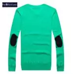 ralph lauren v-neck sweater small pony vert